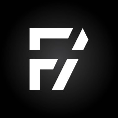 İlk Fi Harfi Bağlı Logo. Yaratıcı Letter Fi Modern Business Logo Vektör Şablonu. Fi Logo Tasarımı