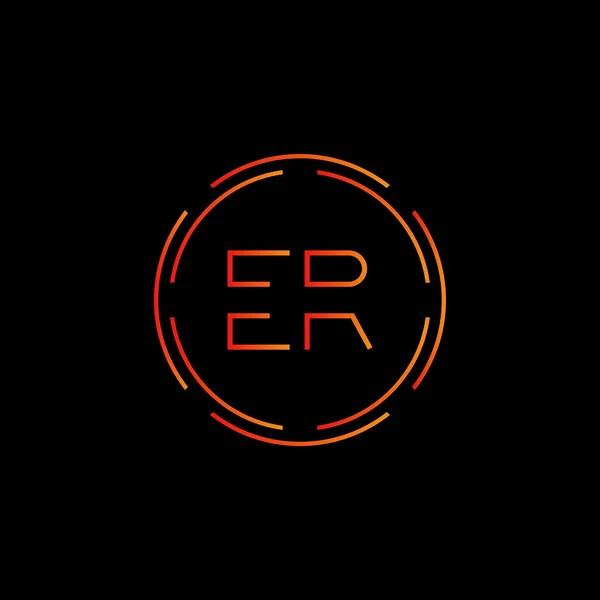 Baş Harf Bağlantılı Logo Creative Letter Modern Business Logo Vector — Stok Vektör
