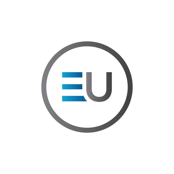 Logo Collegato Alla Lettera Iniziale Dell Lettera Creativa Modern Business — Vettoriale Stock