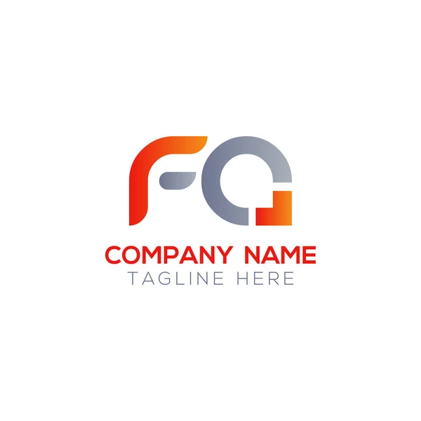 首字母Fa连在一起的标志 创意信Fa现代商业标志向量模板 Fa标志设计 — 图库矢量图片