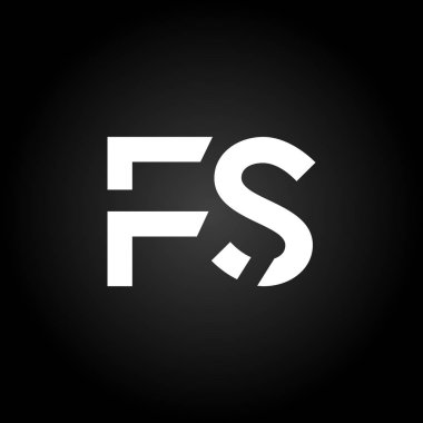 Baş harfler birbirine bağlı logo. Yaratıcı Harfler Modern İş Logosu Vektör Şablonu. F Logo Tasarımı