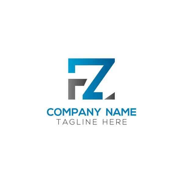 Logotipo Vinculado Carta Inicial Carta Criativa Modern Business Logo Vector — Vetor de Stock