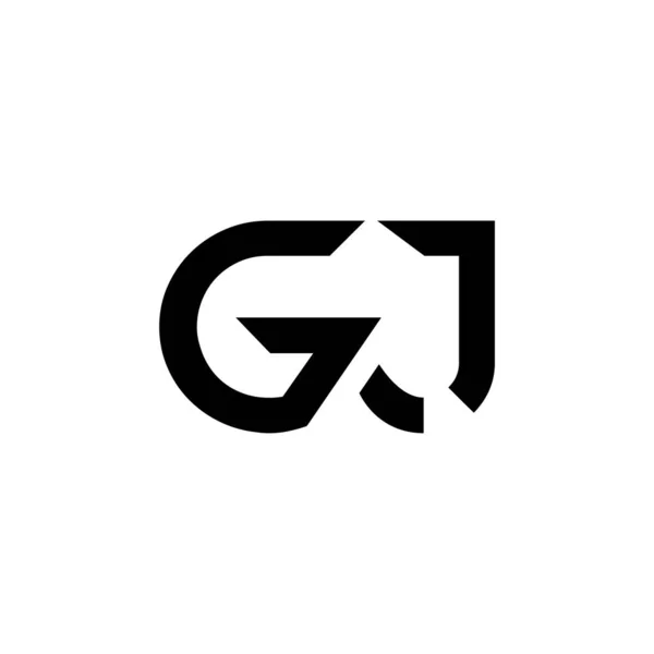 Logotipo Vinculado Carta Inicial Letra Tipo Logo Design Vector Template —  Vetores de Stock