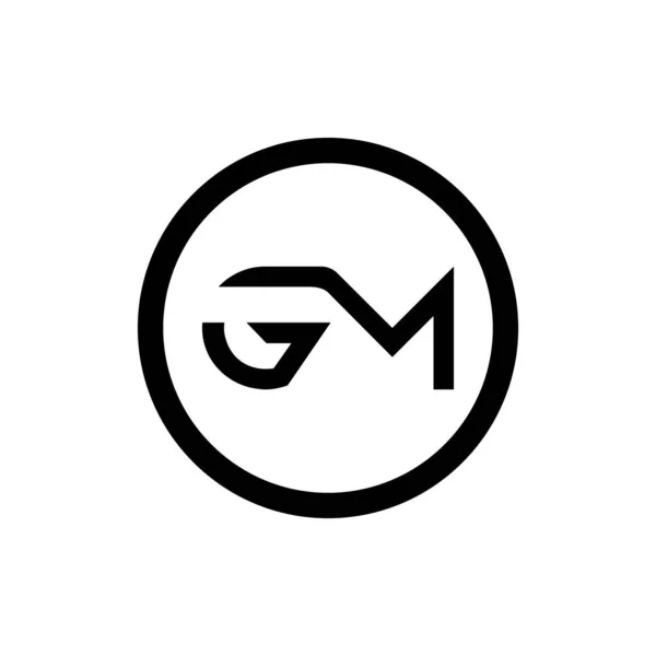 Начальный Логотип Letter Linked Буква Тип Вектора Дизайна Шаблон Абстрактный — стоковый вектор