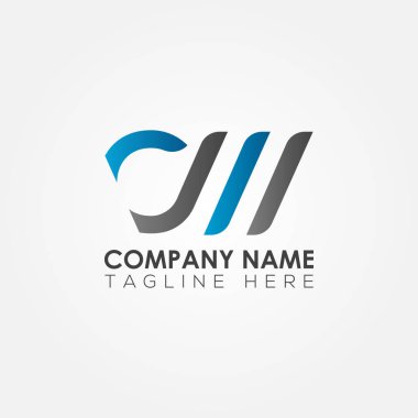 Yaratıcı modern iş tipografi vektör şablonlu ilk Cw Harf Logosu. Yaratıcı Soyut Harf Cw Logo Vektörü.