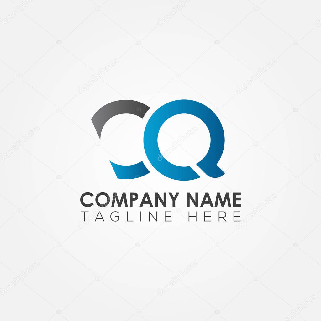 Initial CQ Letter Logo With Creative Modern Business Typography Vector Template. Creative Abstract Letter CQ Logo Vector.