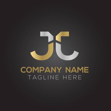 Yaratıcı harf Jj Logo Tasarım Vektör Şablonu. İlk Bağlı Harf Jj Logo Tasarımı