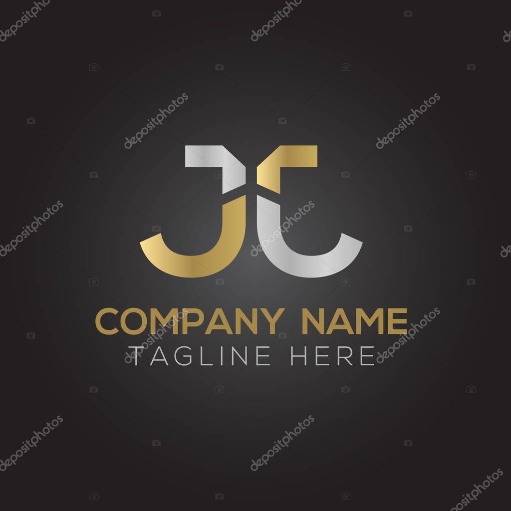 Creative letter JJ Logo Design Vector Template. Initial Linked Letter JJ Logo Design