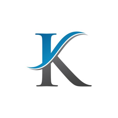 Yaratıcı modern iş tipografi vektör şablonlu K harfi logosu. Yaratıcı Soyut Harf K Logo Vektörü. K Logo Tasarımı.