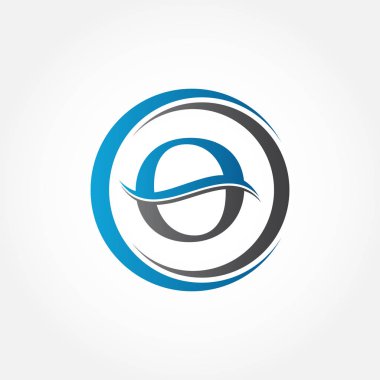 Yaratıcı modern iş tipografisi vektör şablonlu O harfi logosu. Yaratıcı Soyut Harf O Logo Vektörü. O Logo Tasarımı.