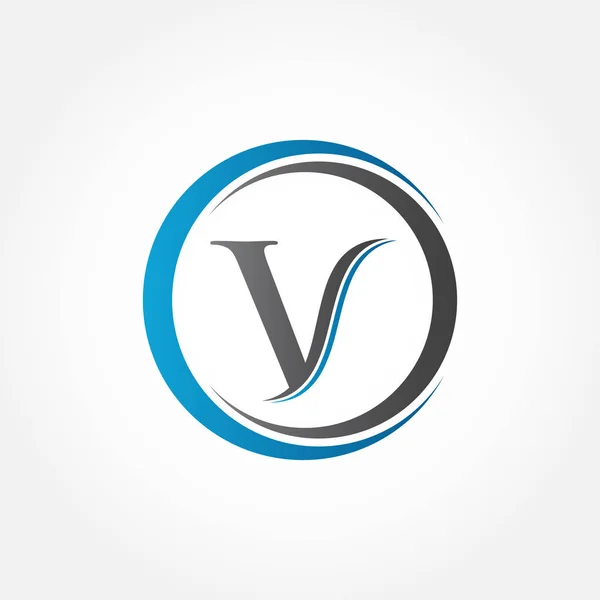 Inledande Bokstav Logotypen Med Creative Modern Business Typografi Vector Mall — Stock vektor