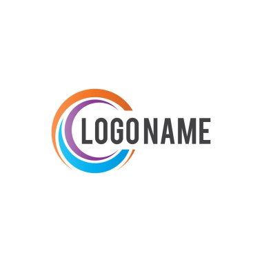 Su Dalgası Soyut Çember logo tasarımı. Spiral logo tasarımı. Vektör soyut daire sarmal logo tasarımı taşıyıcısı. Soyut renkli girdap çizimi. Soyut logo tasarımı.