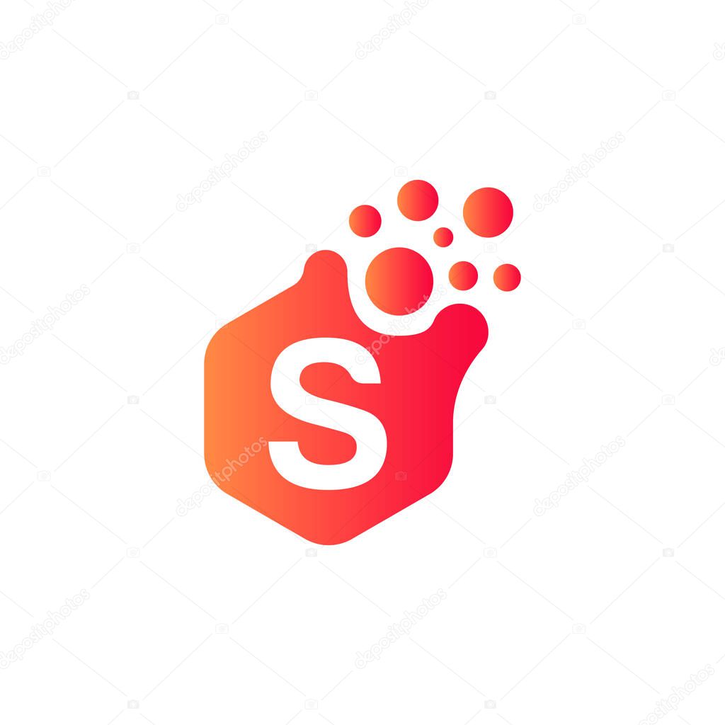 Initial Letter S Logo With Creative Modern Business Typography Vector Template. Creative Abstract Letter S Logo Vector. S Logo Design.