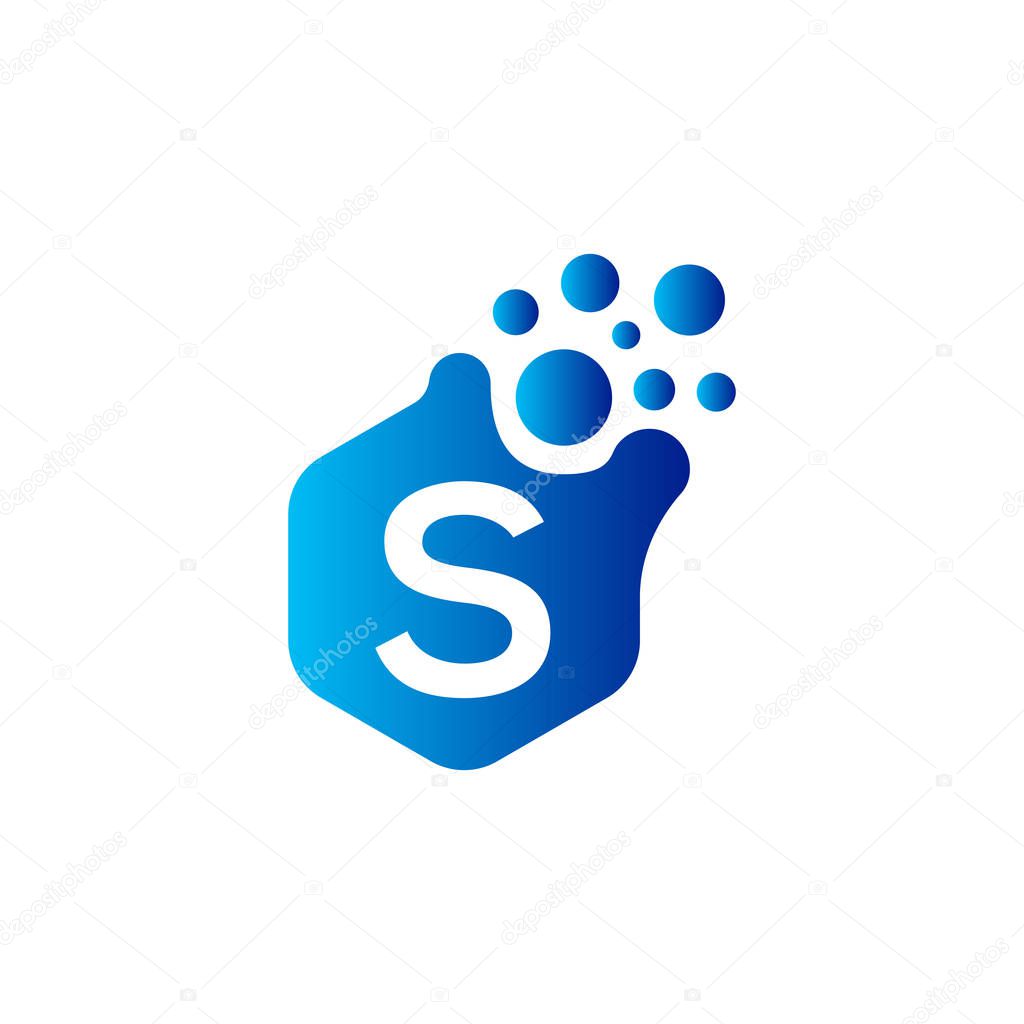 Initial Letter S Logo With Creative Modern Business Typography Vector Template. Creative Abstract Letter S Logo Vector. S Logo Design.