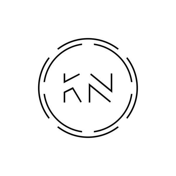 Alfabeto Iniziale Logo Design Vector Template Logo Vettoriale Della Lettera — Vettoriale Stock