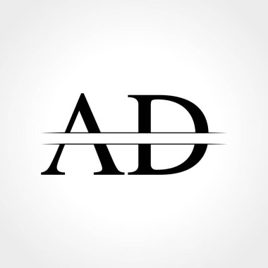 Yaratıcı modern iş tipografisi vektör şablonlu ilk reklam mektubu logosu. Yaratıcı Soyut Harf ve Logo Tasarımı