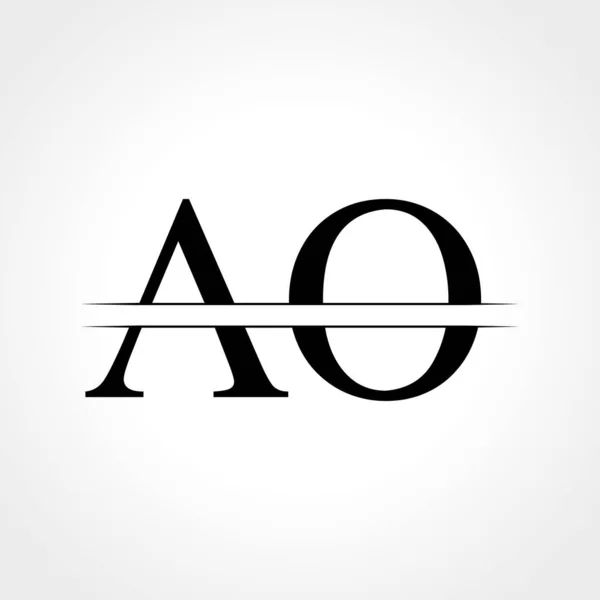Logotipo Inicial Carta Com Modelo Vetor Tipografia Negócios Moderno Criativo —  Vetores de Stock