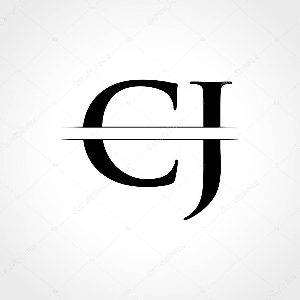 Initial CJ Letter Logo With Creative Modern Business Typography Vector Template. Creative Abstract Letter CJ Logo Design