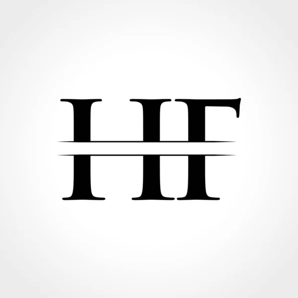 Літери Тип Дизайн Логотипу Векторний Шаблон Анотація Літера Дизайн Логотипу — стоковий вектор