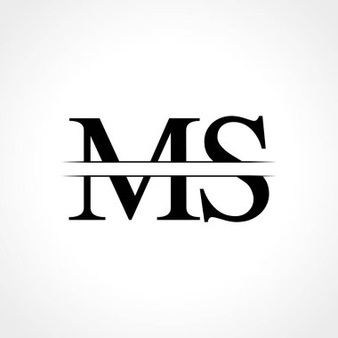 Baş harfi Bayan Logo Tasarım Şablonu. Soyut Siyah Harfler Bayan Logo Tasarımı