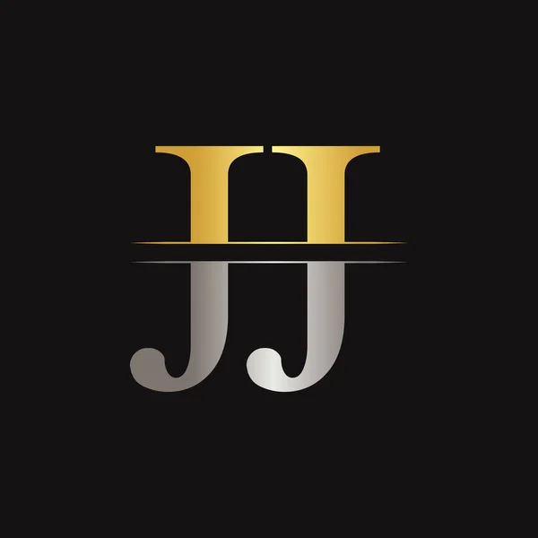 Písmeno Typ Logo Design Vektorové Šablony Abstraktní Písmeno Džž Logo — Stockový vektor