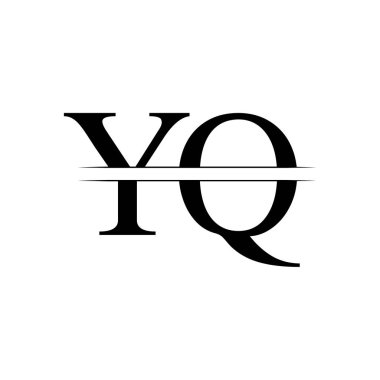 Başlangıç Yq Logo Tasarım Vektör Şablonu. Yaratıcı Letter Yq İş Logo Vektörü İllüstrasyonu