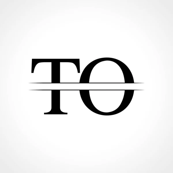 Initial Letter Logo Design Vector Template Linked Typography Letter Logo — Stock Vector