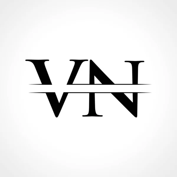 Creatieve Brief Logo Vector Sjabloon Met Zwarte Kleur Logo Ontwerp — Stockvector