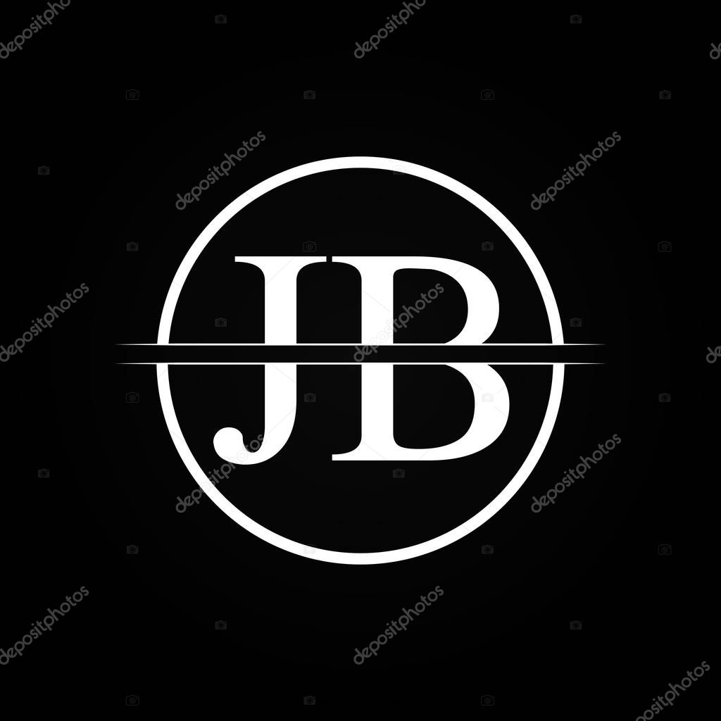 JB letter Type Logo Design vector Template. Abstract Letter JB logo Design