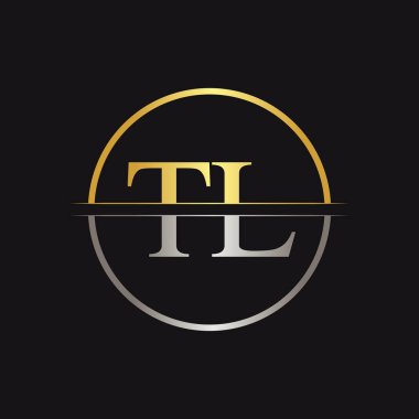İlk Harf TI Logo Tasarım Vektör Şablonu. Bağlı Tipografi TI Harf Logosu Tasarımı