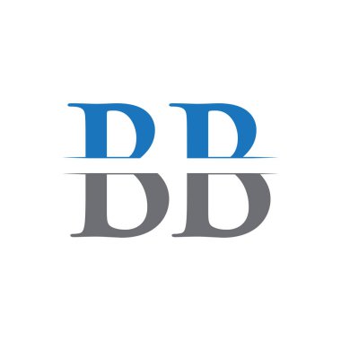 Yaratıcı modern iş tipografi vektör şablonlu ilk BB harfi logosu. Yaratıcı soyut harf BB logo tasarımı