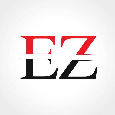 Initial EZ Letter Linked Logo Business Vector Template. Creative Letter EZ Logo Design