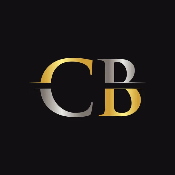 Anfangsbuchstaben Logo Mit Kreativer Moderner Geschäftstypografie Vektorvorlage Kreative Abstrakte Buchstaben — Stockvektor