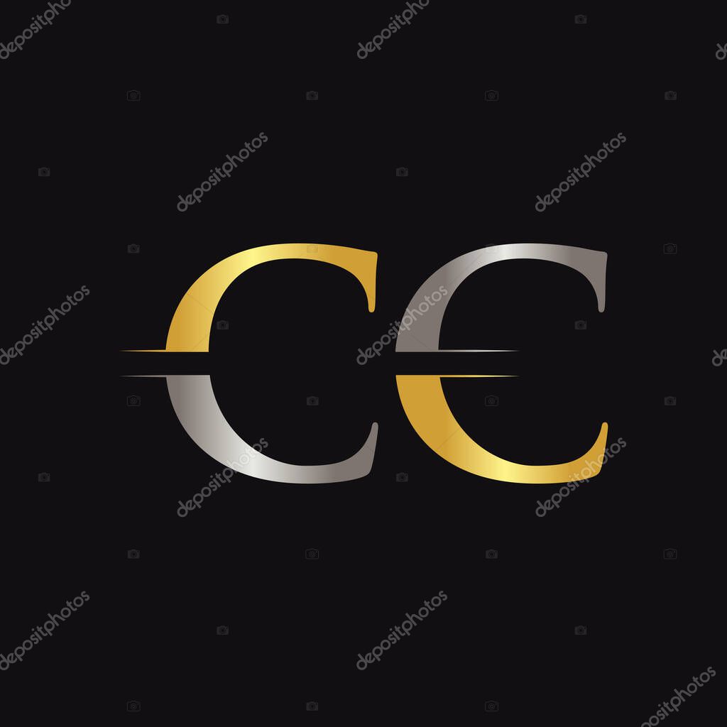 Initial CC Letter Logo With Creative Modern Business Typography Vector Template. Creative Abstract Letter CC Logo Design