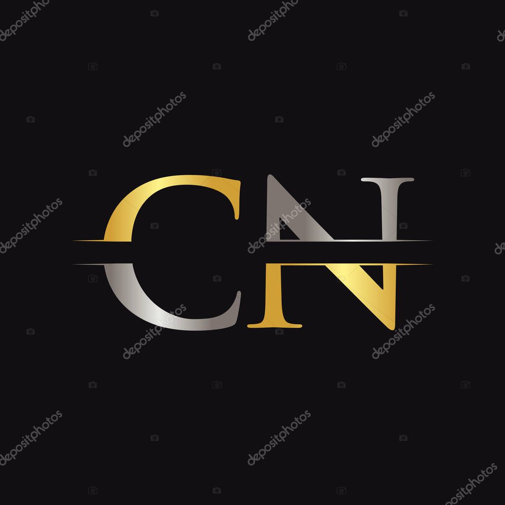 Initial CN Letter Logo With Creative Modern Business Typography Vector Template. Creative Abstract Letter CN Logo Design