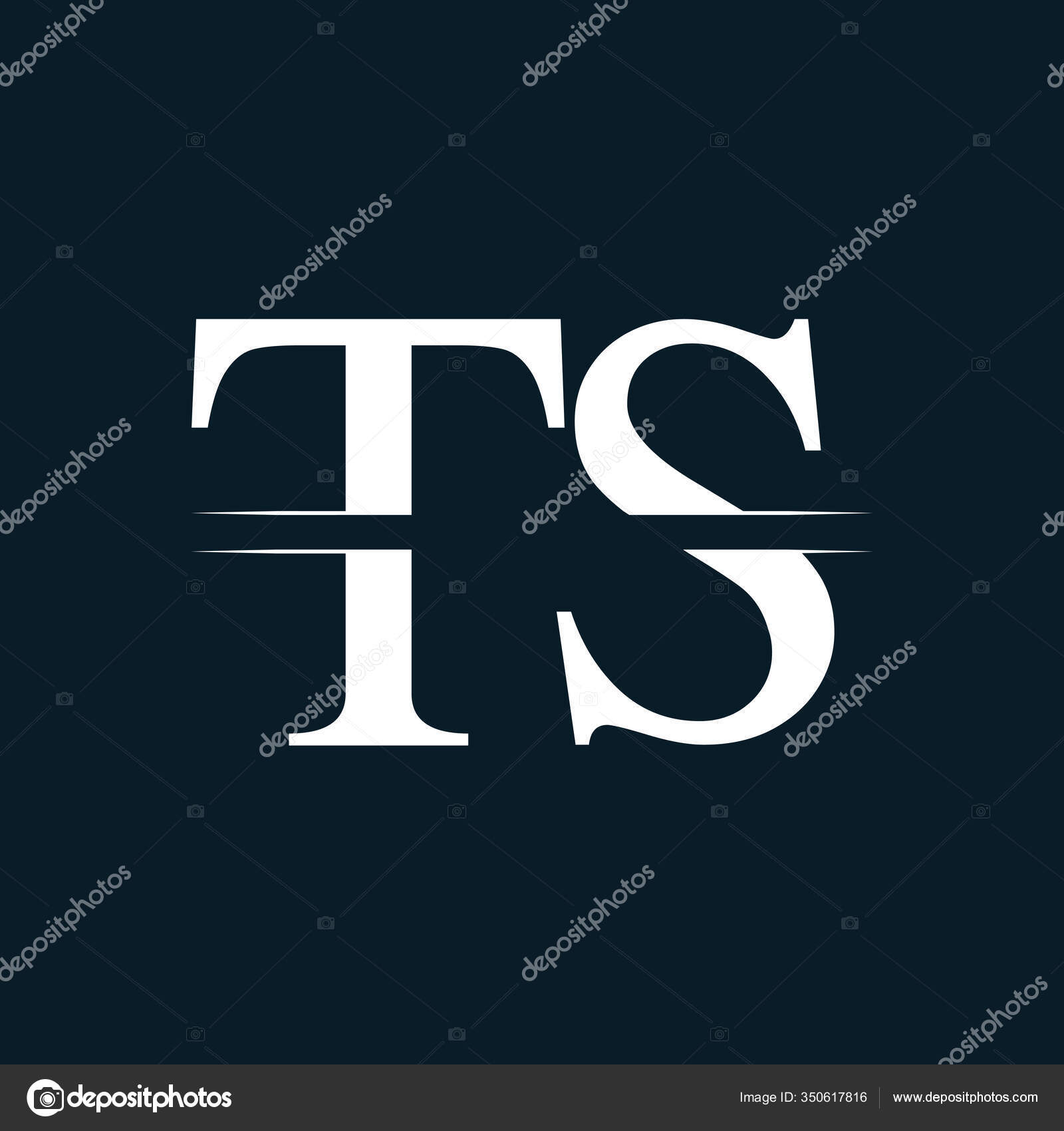 Vektorgrafiken Ts Logo Vektorbilder Ts Logo Depositphotos