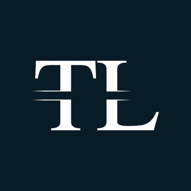 İlk Harf TI Logo Tasarım Vektör Şablonu. Bağlı Tipografi TI Harf Logosu Tasarımı