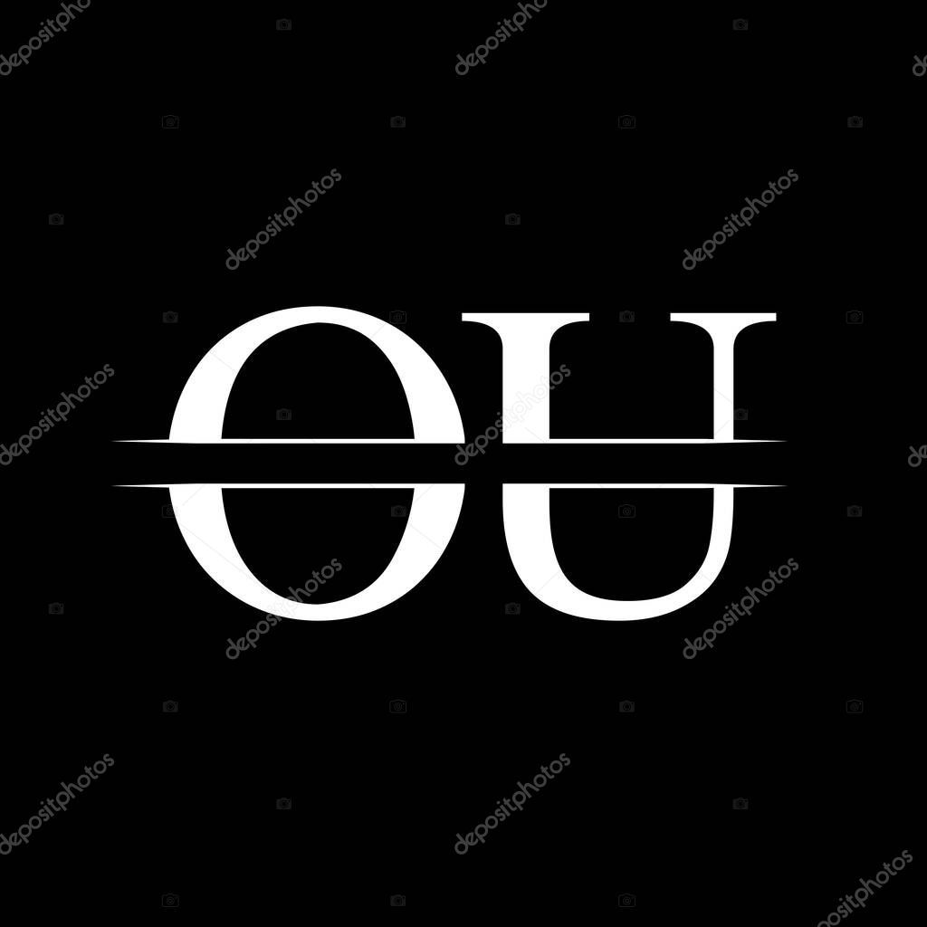 Initial Monogram Letter Ou Logo Design Vector Template Ou Letter Logo Design Premium Vector In Adobe Illustrator Ai Ai Format Encapsulated Postscript Eps Eps Format