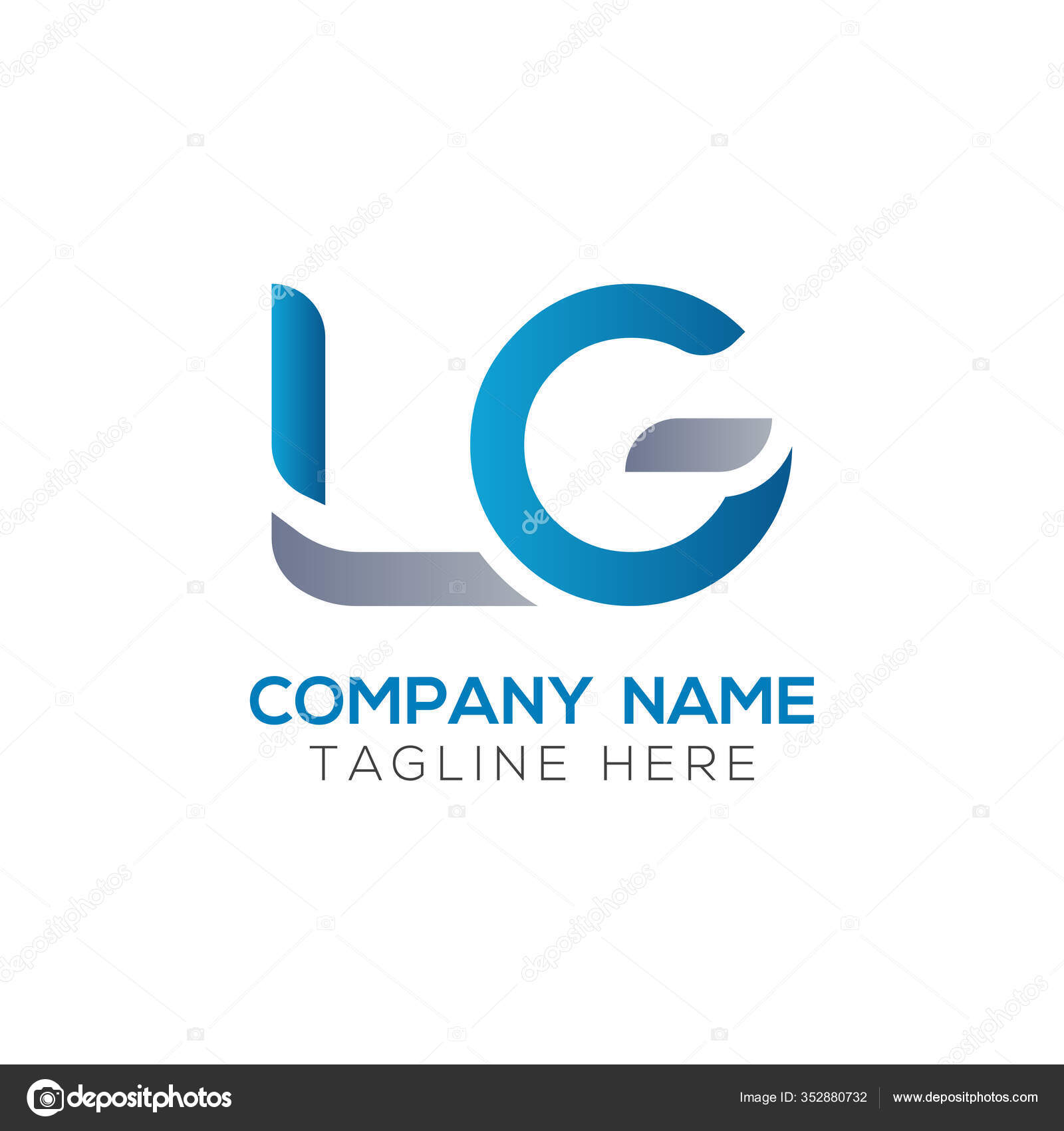 Initial Letter Business Logo Design Vector Template Abstract