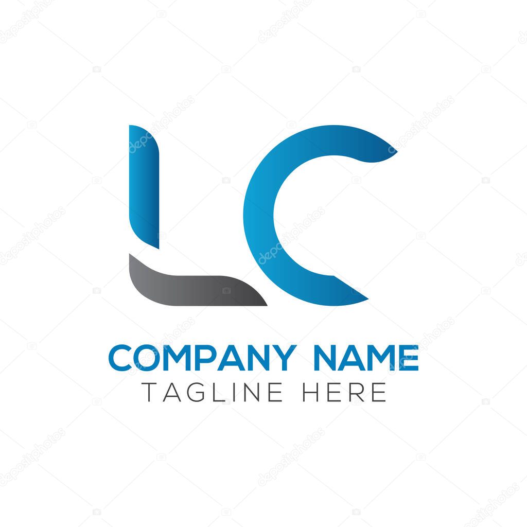Initial LC letter Business Logo Design vector Template. Abstract Letter LC logo Design