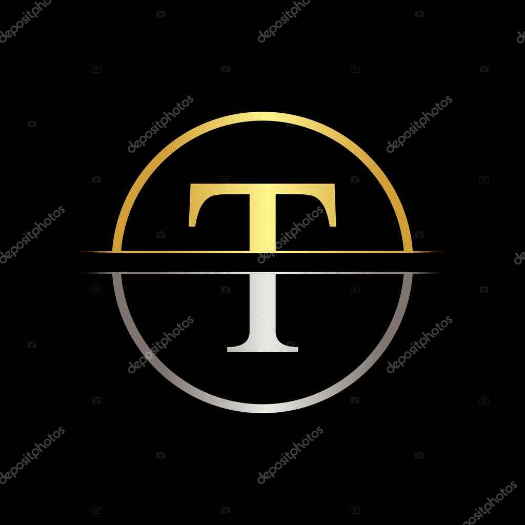 Initial Letter T Logo Design Business Vector Template. Creative Abstract Letter T Logo Vector