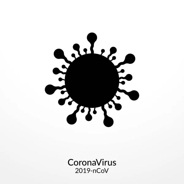 Coronavirus Disease Covid 病媒说明 2019 Ncov Novel Coronavirus标志设计矢量模板 — 图库矢量图片