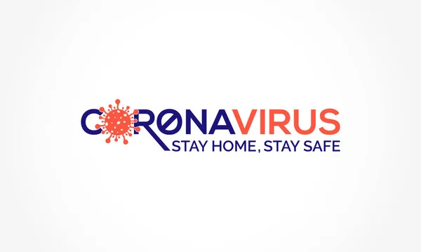 Coronavirus Disease Covid Social Awareness Design 2019 Ncov Nouveau Modèle — Image vectorielle