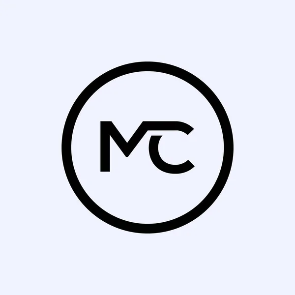 Початкова Літера Логотип Векторний Шаблон Анотація Літера Logo Design Мінімалістичний — стоковий вектор