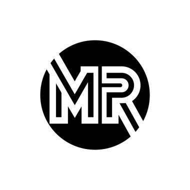 Baş harfli Bay Logo Tasarım Şablonu. Soyut Harf Bay Logo Tasarımı