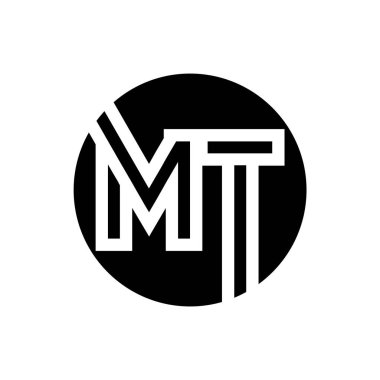 İlk harf Logo Tasarım Şablonu. Soyut Harf Dağı logosu Tasarımı