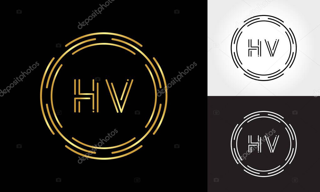 Hv Logo Design Vector Template Initial Circle Letter Hv Vector Illustration Premium Vector In Adobe Illustrator Ai Ai Format Encapsulated Postscript Eps Eps Format