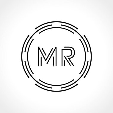 Baş harfli Bay Logo Tasarım Şablonu. Soyut Harf Bay Logo Tasarımı