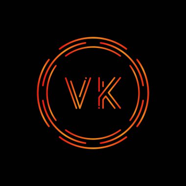 Vk Logo Design Free Vector Eps Cdr Ai Svg Vector Illustration Graphic Art