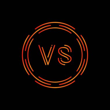 Yaratıcı Harf ve Logo Yaratıcı Tipografi Vektör Şablonu. Dijital Soyut Harf Logo Tasarımı.